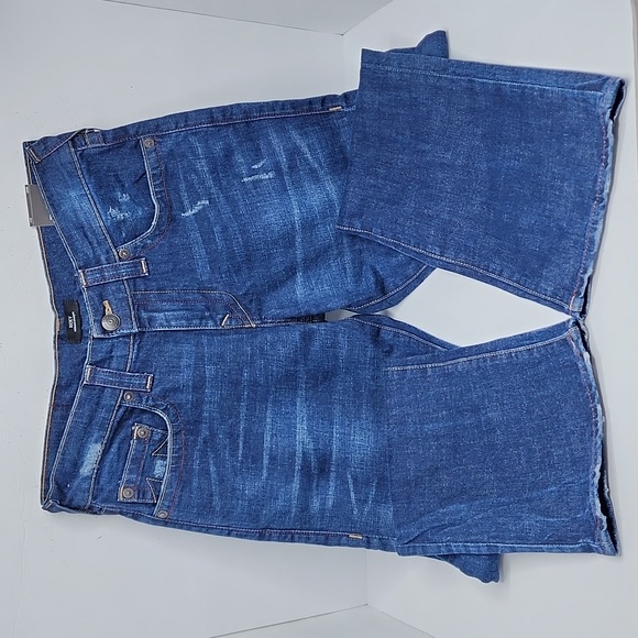TRUE RELIGION BLUE JEANS, "RICKY RLEAXED STRAIGHT", SIZE W 31, IN-SEAM 34 - Picture 10 of 16